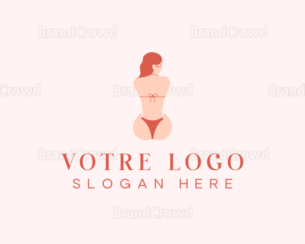 Bikini Sexy Lady Logo