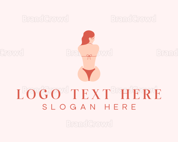 Bikini Sexy Lady Logo