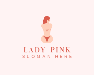 Bikini Sexy Lady logo design