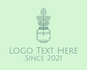 Leaf - Water Jar Plant logo design