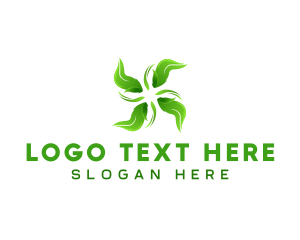 Recycle - Eco Leaf Foundation logo design