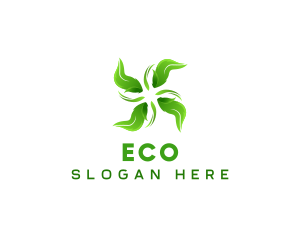 Eco Leaf Foundation logo design