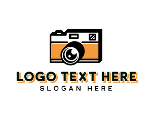 Picture Taking - Film Photography Camera logo design