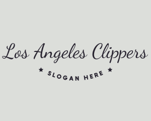 Elegant Cursive Business Logo