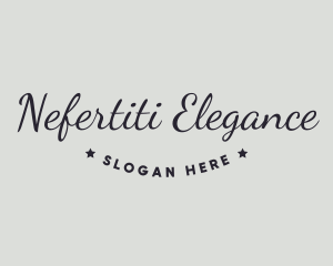 Elegant Cursive Business logo design