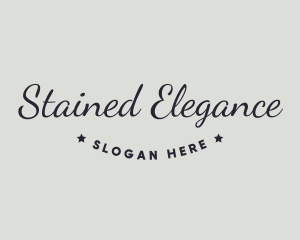 Elegant Cursive Business logo design