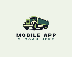 Vehicle Transport Truck Logo