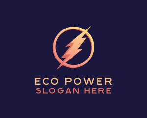 Energy - Electric Energy Bolt logo design