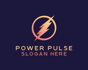 Energy - Electric Energy Bolt logo design