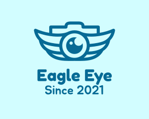 Winged Eye Camera logo design