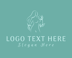 Sexy - Feminine Leaves Body logo design