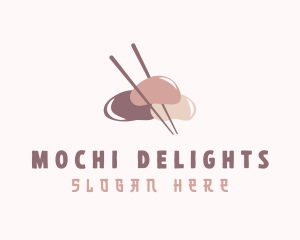 Mochi - Sweet Japanese Mochi logo design