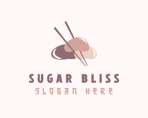 Sweets - Sweet Japanese Mochi logo design