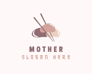 Food - Sweet Japanese Mochi logo design