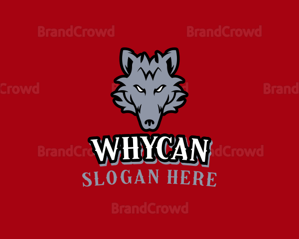 Wild Wolf Gamer Logo