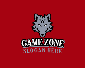 Wild Wolf Gamer logo design