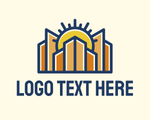 Property Developer - Sunshine City Buildings logo design