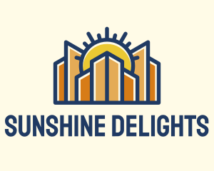 Sunshine - Sunshine City Buildings logo design