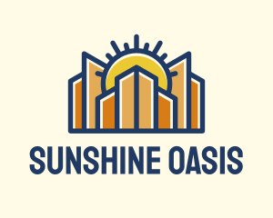 Sunshine City Buildings  logo design