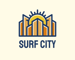 Sunshine City Buildings  logo design