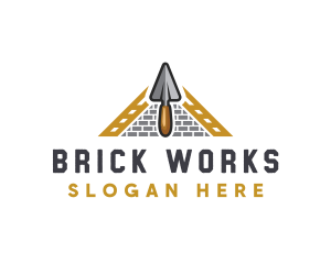 Brick - Brick Wall Builder logo design