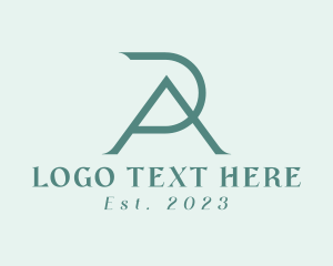 Modern - Modern Insurance Firm Letter RA logo design