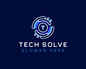 Digital Tech Ai logo design