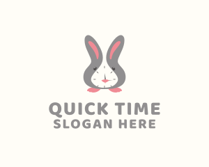 Minute - Rabbit Clock Time logo design