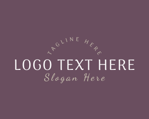 Glam - Elegant Feminine Business logo design