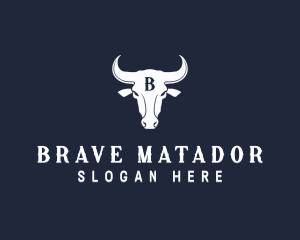 Bull Cow Buffalo logo design