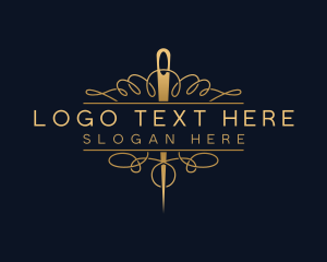 Wardrobe - Craft Needle Thread logo design