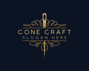 Craft Needle Thread logo design