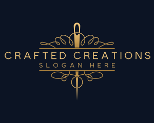 Craft Needle Thread logo design