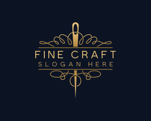 Craft Needle Thread logo design