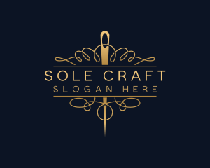 Craft Needle Thread logo design