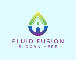 Home Water Supply logo design