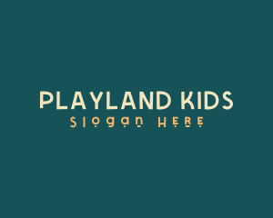 Playful Toddler Clothing logo design