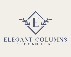 Elegant Leaf Beauty Spa logo design