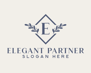 Elegant Leaf Beauty Spa logo design