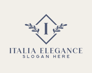 Elegant Leaf Beauty Spa logo design