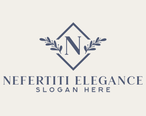 Elegant Leaf Beauty Spa logo design