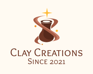 Pottery - Magical Clay Pottery logo design