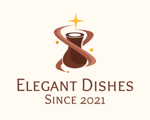 Crockery - Magical Clay Pottery logo design