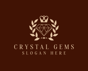 Crown Diamond Boutique logo design