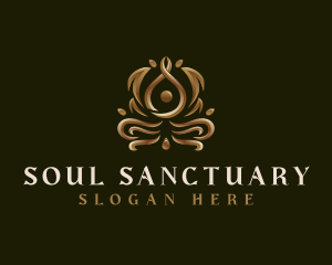 Spirituality - Holistic Yoga Zen logo design