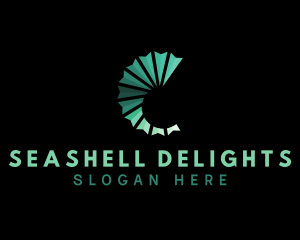 Seashell - Seashell Tech Letter C logo design