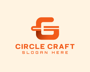 Rounded - Modern Cyber Tech Letter G logo design