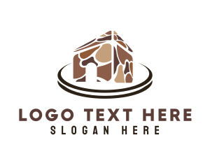 Flooring - Tile Home Renovation logo design