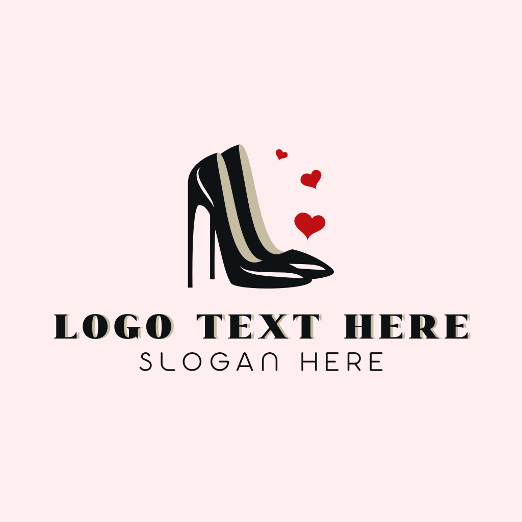 Heart Stiletto Shoe Logo | BrandCrowd Logo Maker