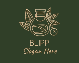 Market - Vegan Spice Jar logo design